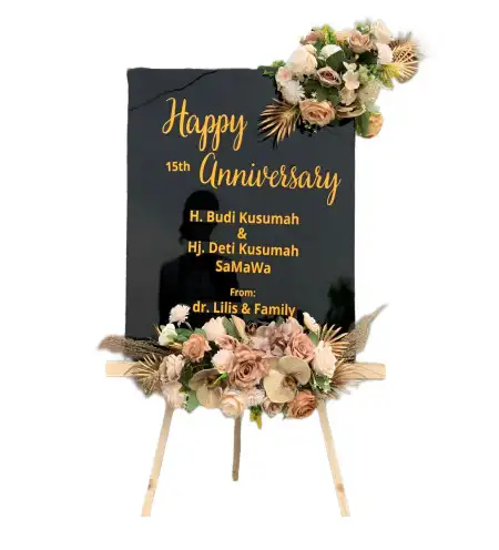 Papan Bunga Akrilik Teiraplu